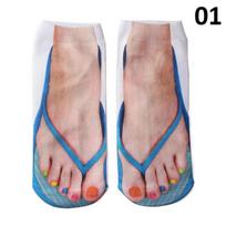 Laisvalaikio šlepetės modelio šlepetės sandalai trumpos kojinės įgulos kojinės žemai kulkšnies Sox 24cm