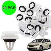 20 VNT./RINKINYS Automobilio Panelės Slenksčio Laikiklis Šoninės Juostelės Slenksčio Apsaugos Apdailos Tvirtinimo Klipsai OE# 91504-SP1-003 Honda Acura white