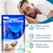 Miego pagalba kvėpuojanti nosies juostelė Nosies juostelė nuo knarkimo, pleistras nuo knarkimo padeda sustabdyti knarkimą ir nosies užgulimą Ramiai užmigti One Size