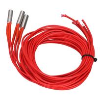 3vnt šildymo strypai 6x20mm 24V 40W keraminių kasečių šildytuvo vamzdeliai 3D spausdintuvo priedai red