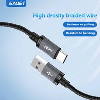 USB Type C kabelis Greitas įkrovimas USB A į Type C įkrovimo laidas skirtas iPhone 15/15plus/15pro Max/16 skirtas Android 1M