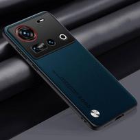 Prabangus PU odos dėklas Nubia Z70 Ultra 5G telefonui, galinis dangtelis, matinis silikoninis, atsparus smūgiams, apsauginis telefono dėklas ZTE Nubia Z70 Ultra telefonui For Nubia Z70 Ultra žalia