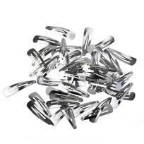 50 vnt. 3/4/5 cm vandens lašo BB plaukų segtukai mergaitėms Metaliniai spaudžiami plaukų segtukai Sagtys Plaukų aksesuarai 3CM