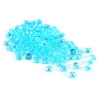 1000 vnt./maišelyje 6 mm skaidrūs akrilo karoliukai vazų užpildas vestuvių vakarėlio dekoras „pasidaryk pats“ ornamentų priedai Blue
