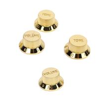 4Pcs Electric Bass Volume Toning Control Knob Robust Exquisite Craftsmanship Guitar Potentiometer auksas