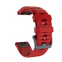 26 22 mm silikoninės laikrodžio apyrankės, skirtos Garmin Fenix ​​6X 6 6S Pro 7X 7 Easyfit apyrankė Fenix ​​5 5X 5S Plus išmaniojo laikrodžio apyrankė 20mm Fenix 5S 6S raudona