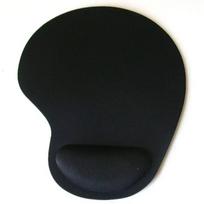 EVA Memory Foam Wrist Support Mouse Pad Non-Slip Ergonomic Mat for Office PC Gaming Desk Black