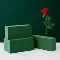 Pasidaryk pats gėlių putų plytos gėlių pakavimas gėlių komponavimas gėlių purvas floristas puokštėms kompozicijoms vestuvės pakavimo medžiagos One Size žalia