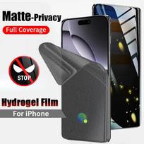 For iPhone 11 12 13 14 15 16e 16 17 Pro Max XR Air  Matte Privacy Soft Hydrogel Film Screen Protector iPhone 16