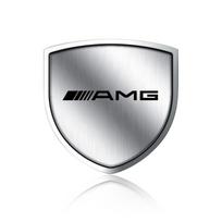 1 vnt. 3D metalinis automobilio durų skydo emblema Automobilio kėbulo ženkliukas Lipdukas Stilius Mercedes Benz AMG GLE GLS GLC CLA GLB ML W204 W206 W205 W212 W203