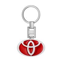 Automobilio raktų pakabukas Automobilio emblema Dovana su raktų žiedu Automobilio aksesuarai TRD Toyota Alphard Yaris Camry GT86 Crown Reiz Corolla Prada raudona