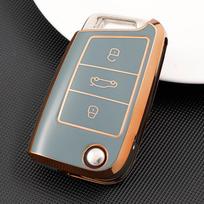 Volkswagen Key Case: Compatible with Sagitar, Tiguan, Bora, POLO, Lamando, Passat, Lavida, Tayron X.