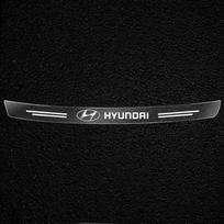1 vnt. Skaidrus automobilio bagažinės emblemos apsauginis lipdukas Automobilio priedai Hyundai I30 Tucson Veloster Kona I10 I35 Elantra Santa Fe Dekoravimui black