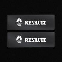 Atsitiktiniai lipdukai automobilio salonui Automobilio vairo emblemos stilius Renault Dacia DUSTER Megane 2 3 Clio 4 Captur Kadjar Fluence 2pcs Renault