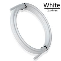 3D spausdintuvo dalys Creality K1C Ender 3 V3 Bowden ekstruderiui PTFE vamzdelis J-head karštajam galui 1,75 mm siūlui ID 2 mm OD 4 m PTFE ID 25 1m balta