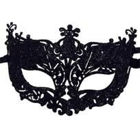 Women Ribbon Mysterious Cosplay Face Cover Glitter Shinny Eye Cover for Masquerade KTY juoda