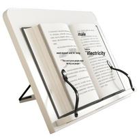 Medinis stovas knygai ir kompiuteriui ant stalo - Reguliuojamas skaitymo laikiklis su spaustuku Red Oak Phone Stand No Levels