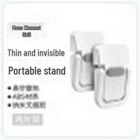Ultra-Thin Zinc Alloy Laptop Stand: Invisible, Foldable, Portable Mini Cooling Riser