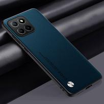Luxury PU Leather Case For Honor X8C X8B X8A X8 4G Back Cover Silicone Full Protection Phone Case For Honor X8 5G HonorX8 C B A For Honor X8C žalia