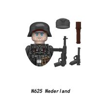 Vaikų žaislai Mini karinio kario modelis Oro pajėgos Armija Ginkluota kamufliažinė kuopa Mažos dalelės Statybinės kaladėlės Berniukų šventinės dovanos
