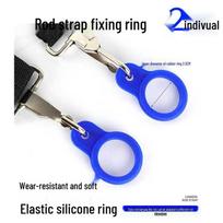 Cannon Traditional Fishing Rod Strap with Silicone Ring - New, Auxiliary Labor-Saving Design with Widened, Thickened Shoulder Strap No Specification blue