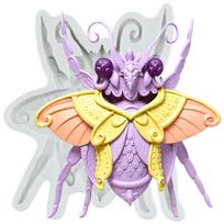 vabzdžių rėmelio silikoninės formelės vabalas, lašas, drugelis fondanto formelė torto dekoravimo įrankiai keksiukų viršus saldainiai, šokoladas, gumpaste formelė pilka spalva