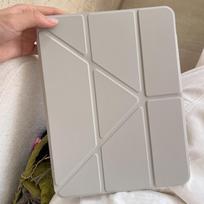 Women's Heart Buckle iPad Pro 2021/Mini 6 Solid Color Protective Case iPad Mini 6/7 (8.3 inch) pilka spalva