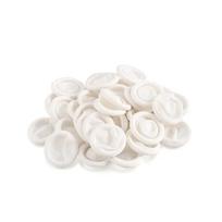50 vienetų latekso guminių vienkartinių pirštų galiukų laikrodžių remontui ir pirštų galiukų apsaugai 50PCS balta