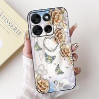 For Motorola Moto G86 G56 2025 Case Fashion Flower Sunset Cartoon Soft Silicone Protective Phone Cover For MotoG56 MotoG86 Cases Moto G56