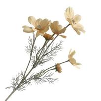 Artificial Cosmos Bipinnatus Realistic Fake Galsang Flower Stem Home Office Wedding Party Faux Bloom Table Centerpiece Decoration šviesiai geltonos spalvos