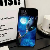 Lovely Couple Toothless Fury Dragon Phone Cover Case For IPhone 13 12 11 17 Pro Max 17 15 16 14 Plus 17Air iPhone 15