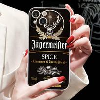 Karštos J-Jagermeisters dėklai IPhone 17 16 15 14 13 12 11 Pro Max Plus, skaidrus minkštas TPU telefono dėklas iPhone 11 pro