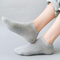 Zhuji Men's Odor-Resistant Sweat-Absorbent Thin Boat Socks for Spring/Summer Barefoot Socks