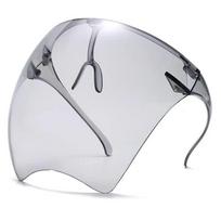 Full Face Mask Anti-Fog Anti-Splash Safety Goggle Cycling Sunglasses Transparent Protective Faceshield Face Cover Sun Glasses B3