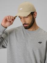 Unisex strapback kepurė su snapeliu - smėlio