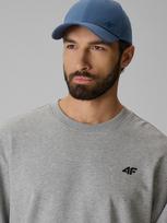 Snapback kepurė su snapeliu uniseks - mėlyna