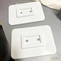 2 vnt. tvirtos kemperio markizės kojelės plokštės nuo įsibrėžimo RV markizės laikiklis Omnistor Kempingo RV Black 2pcs black