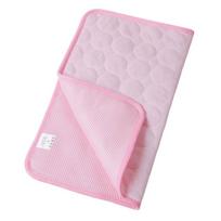 Car Pet Cooling Mat Ice Silk Puppy Blanket Comfortable Cat Sleeping Pad  Kids and Adults XS (40X30cm) tamsiai pilka spalva