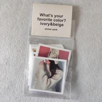 Korean Style YOUALLDAY Instant Camera Card Decoration Sticker Pack