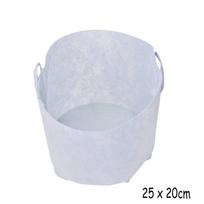 Aeracijos indas Sodinamieji reikmenys Auginimo maišas Apvalūs audinio vazonai Augalo maišelis Šaknų indas 3 Gallon(25x20cm)