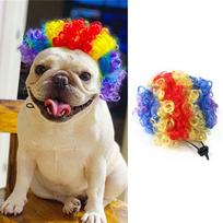 Cute Dog Cat Cross-Dressing Hair Cosplay Props Prank Pet Supplies Party Pet Wigs  Gift 5