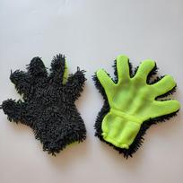 Ultra-Fine Fiber Chenille Breathable Five-Finger Car Wash Mitt - Absorbent, Wear-Resistant Bear Paw Design