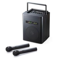 Sanwa Direct Wireless Microphone and Speaker with Storage Set, 40W, Battery/AC Powered, Bag, 400-SP066 juoda