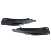 Pair Front Bumper Lip Splitter Spoiler For BMW E90 E91 335i 328i LCI 2009 2010 2011 2012 M-Tech Bumper Side Splitter Cover Carbon Fiber Look