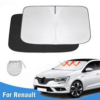Windshield Sun Shade for Renault Megane 2 3 4 2015-   Car Sunshade Cover Foldable Sun Visor Protector Blocks UV Rays for Megane