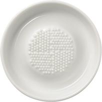 Kyocera Spice for Made in Kyocera Grater, Grater, Ceramic, Non-slip, Rust-proof, Stain-resistant, Ginger, Wasabi, Garlic, Japan, CY-10 balta