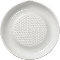 Kyocera Daikon Radish for easy with made in Kyocera Grater, Grater, Ceramic, grating, non-slip base, rust-resistant, stain-resistant, Japan, CD-18 balta
