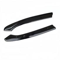 Maxton Style Rear Side Spoilers Splitters For Skoda Octavia RS Mk4 -2024 Diffuser Glossy Black
