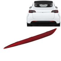 Raudono lęšio galinis atšvaitas ABS buferio šviesa Kairė Dešinė Atšvaito lempa Skirta Tesla Model Y 2020-2023 Left black