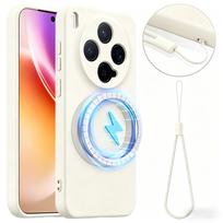 Liquid Silicone Case For VIVO X300 Ultra S Pro X200 FE V70F Lite V40 Pro Y39 Y29 TX4 Y78 Y36 Y77T Y33T Y35M Y17S Magnetic Cover VIVO X300 Pro balta